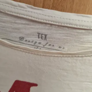 Camiseta manga corta  Mon Amour blanca