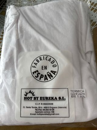 Camiseta HOT BY EUREKA Blanca