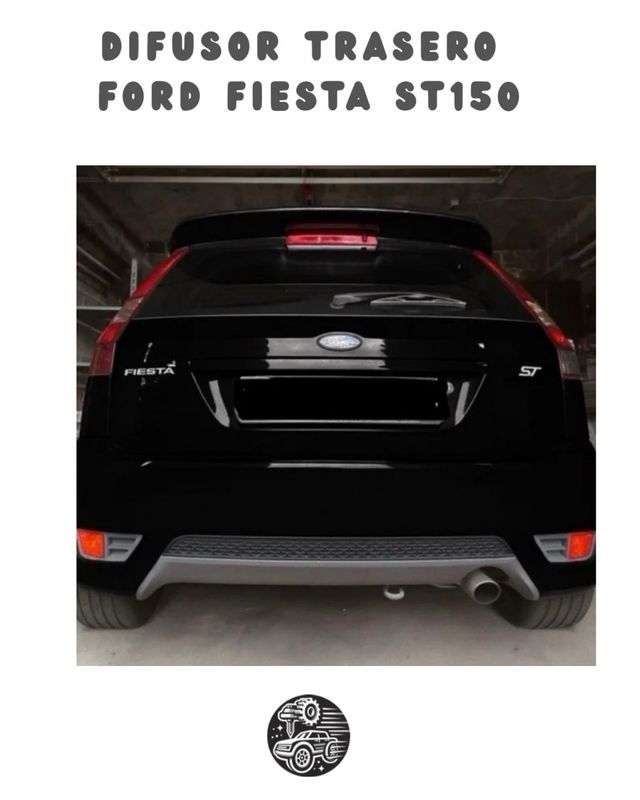 Moldura Difusor Trasero Ford Fiesta ST 150