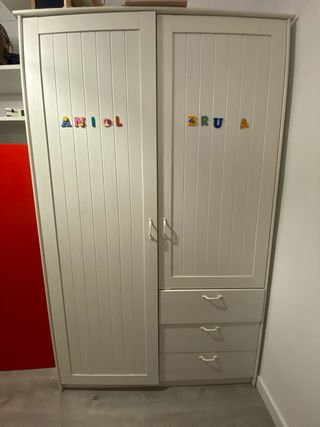 Armario Ikea Blanco Texturizado