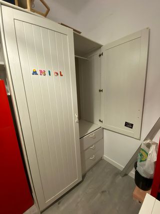 Armario Ikea Blanco Texturizado