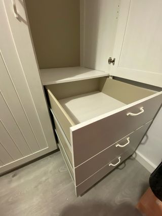 Armario Ikea Blanco Texturizado