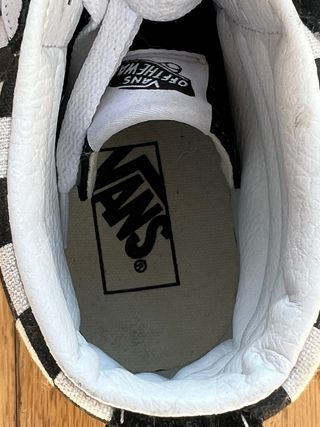 Vans cuadros de plataforma