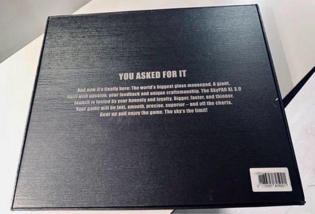 SkyPAD Glass 3.0 Cristal Novo