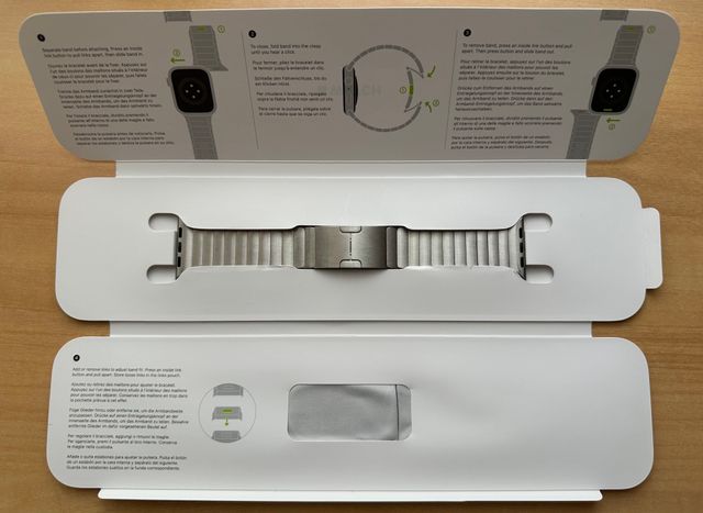 Apple Watch 38mm. Pulseira de aço inoxidável prata