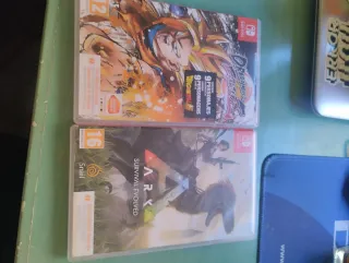 Fundas Videojuegos Switch Dragon Ball y Ark