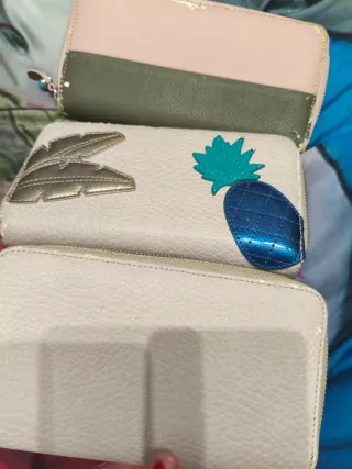 Pack 3 Billeteras Tous Beige