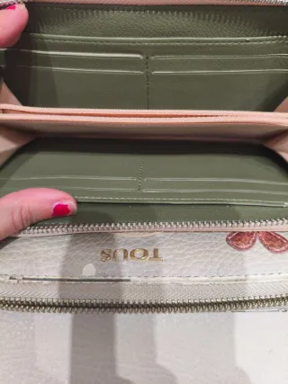 Pack 3 Billeteras Tous Beige