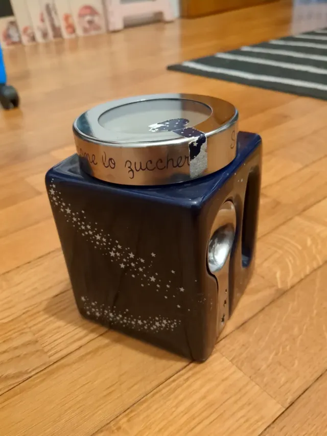 Zuccheriera Baci Perugina Ceramica Blu