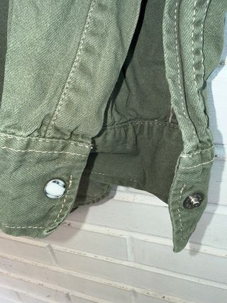 VINTAGE camisa vaquera verde LEVIS talla S - M