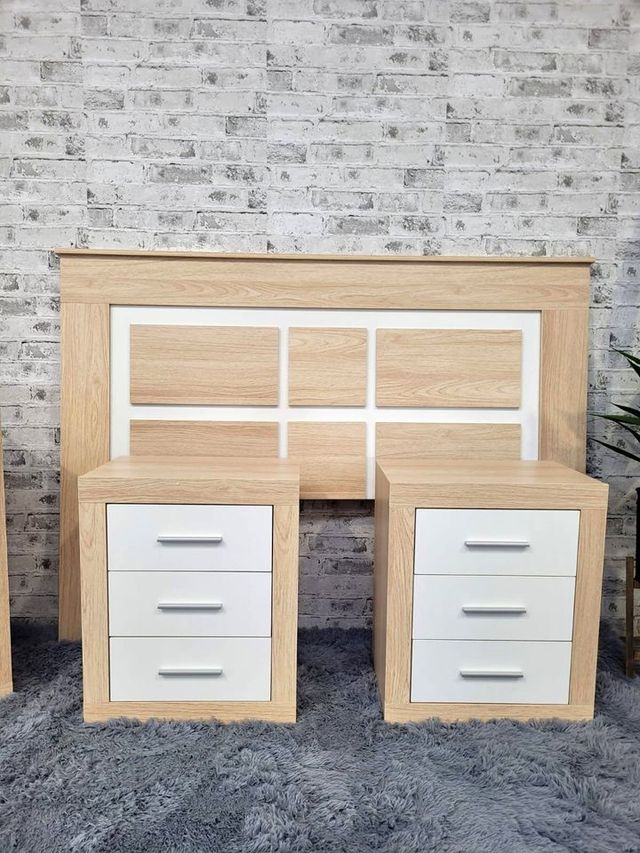 BLACK FRIDAY DE CABECERO Y 2 MESITAS DE NOCHE