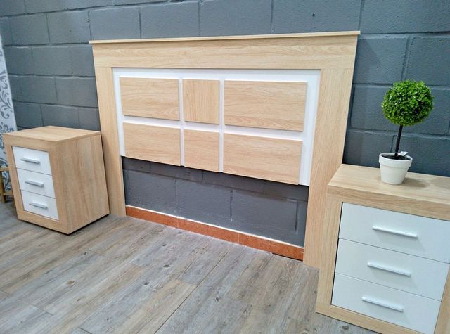 BLACK FRIDAY DE CABECERO Y 2 MESITAS DE NOCHE