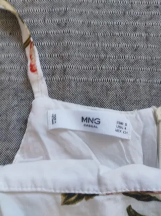 Vestido corto floral verano