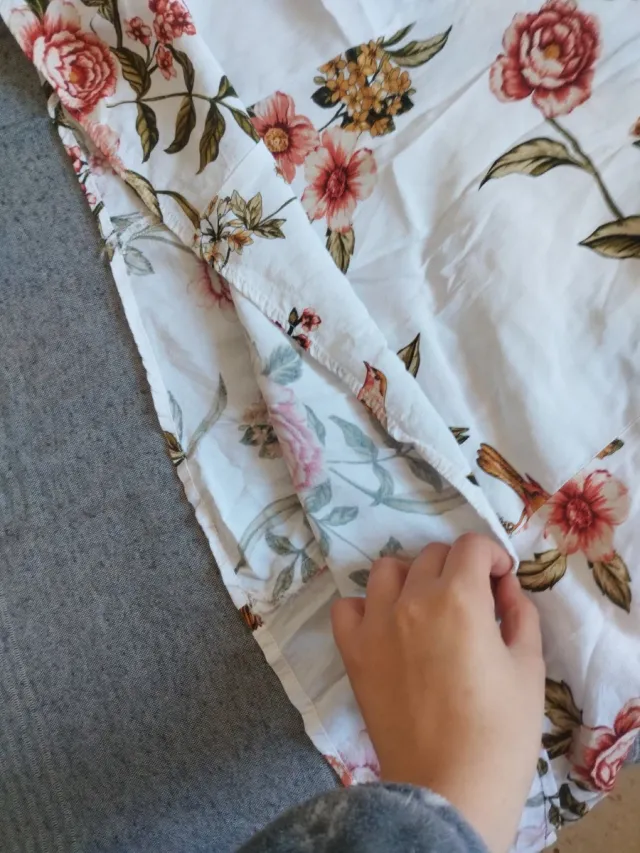 Vestido corto floral verano