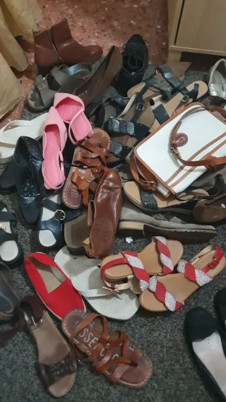 Lote Zapatos Mujer Variados varias tallas