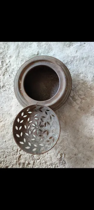 Calentador de sabanas antiguo