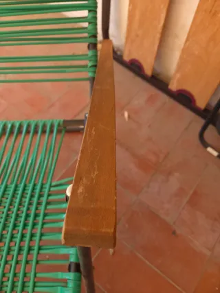 Set di due poltrone scoubidou vintage anni '60