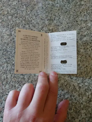 Musicassetta Omaggio a Sanremo