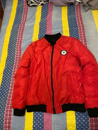 Chaqueta bomber reversible hombre