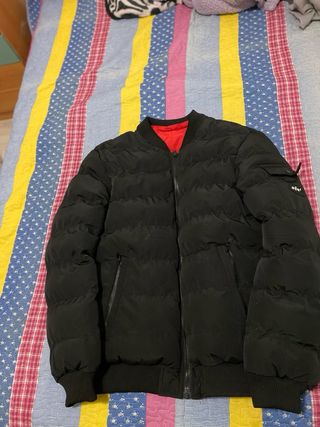 Chaqueta bomber reversible hombre