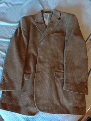 Giacca in velluto marrone L/XL