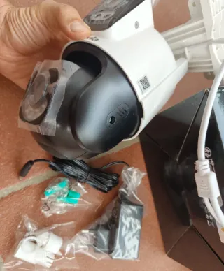 Telecamera Sorveglianza Esterno Tenda CH9 6MP New