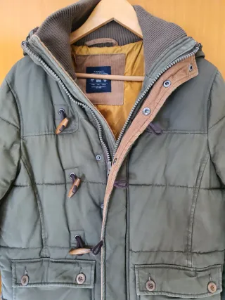 Abrigo Chico Talla L Verde