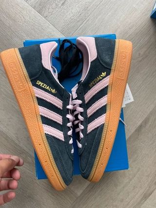 Adidas Handball Spezial Negro Rosa Talla 40