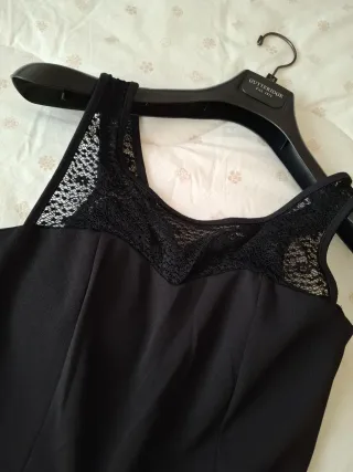 Vestitino nero con pizzo