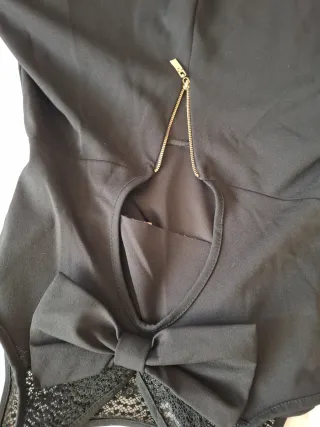 Vestitino nero con pizzo