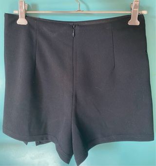 Gonna/pantalone nera con spacco