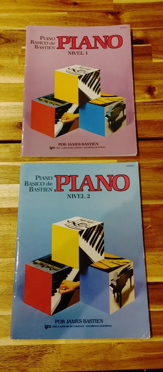 Piano Básico de Bastien - Níveis 1 e 2