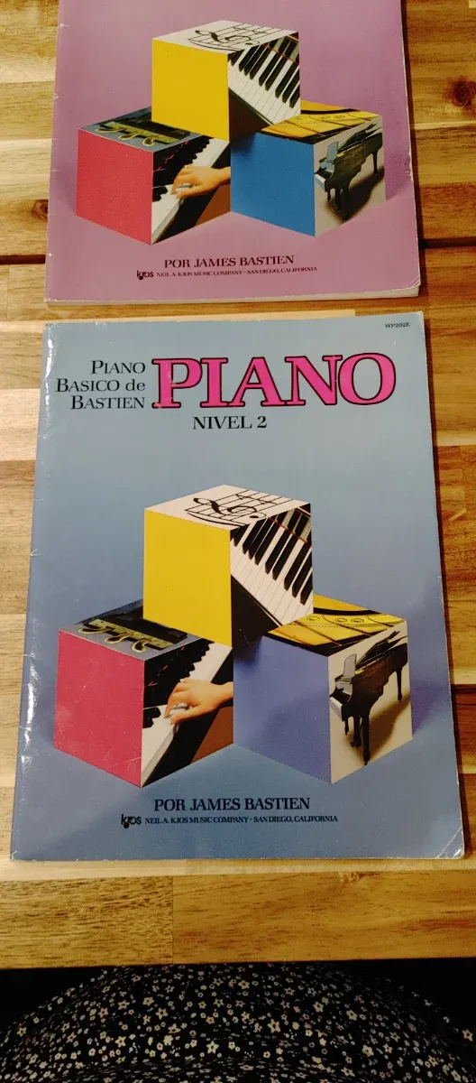 Piano Básico de Bastien - Níveis 1 e 2
