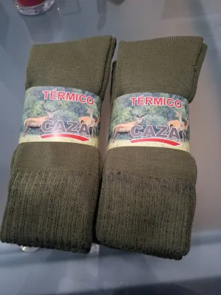 6 Pares Calcetines Térmicos Caza