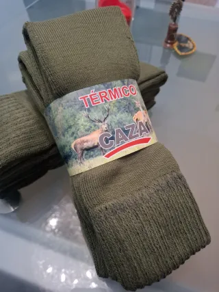 6 Pares Calcetines Térmicos Caza