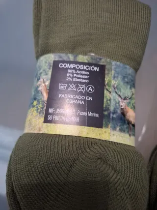 6 Pares Calcetines Térmicos Caza