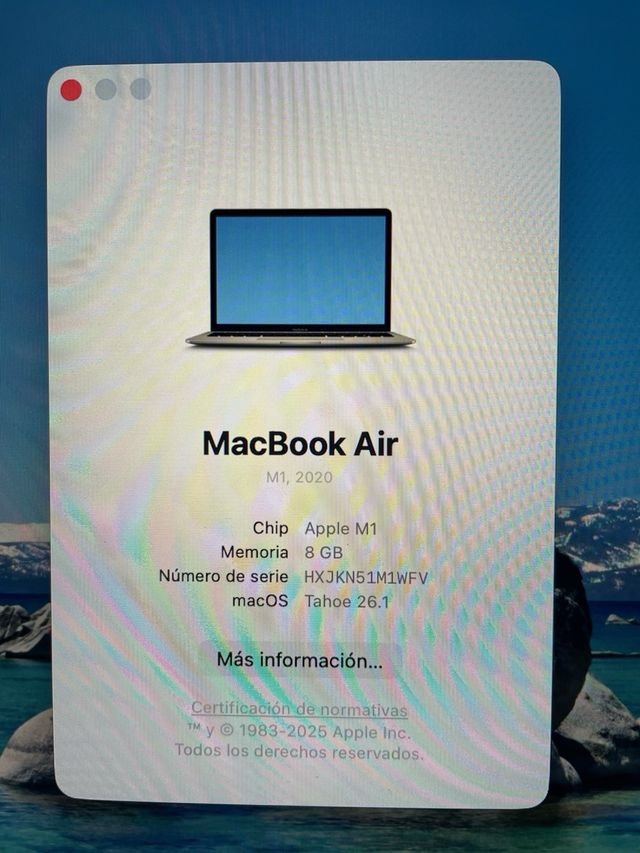 MacBook Air 13' 2020 Gris Espacial