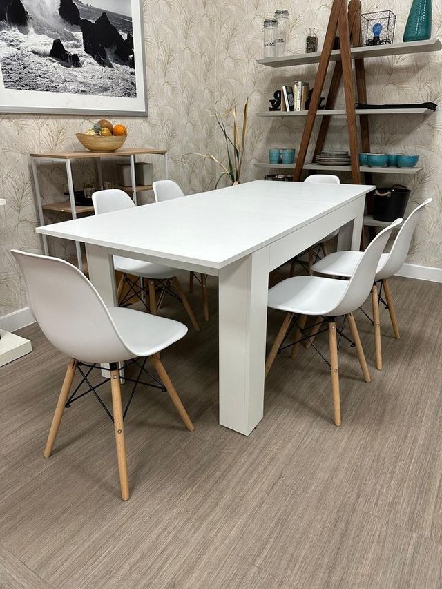 BLACK FRIDAY DE MESA/COMEDOR EXTENSIBLE + 6 SILLAS