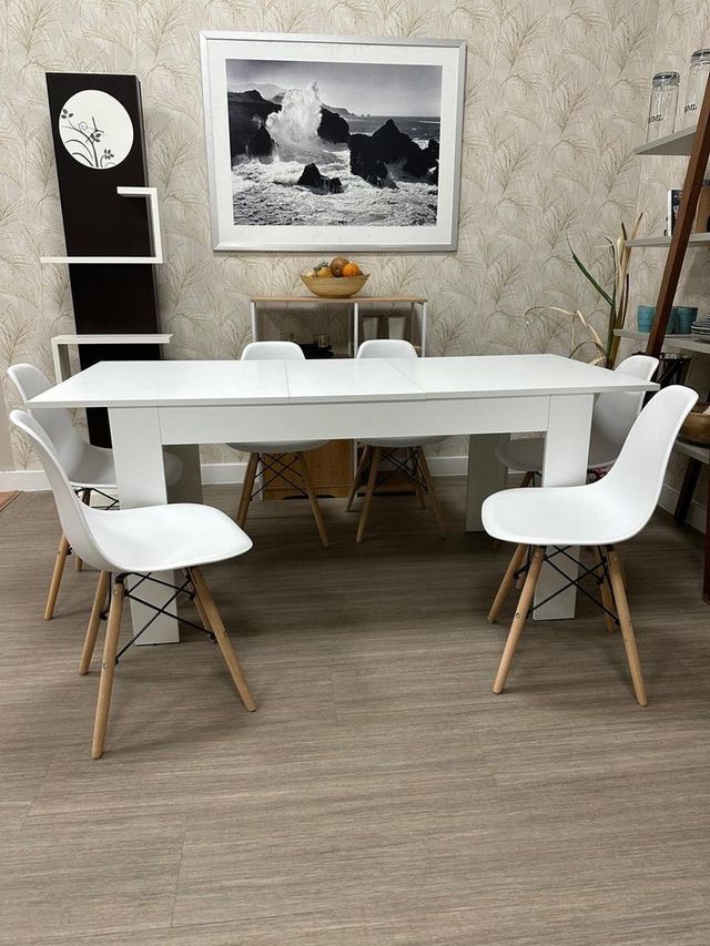 BLACK FRIDAY DE MESA/COMEDOR EXTENSIBLE + 6 SILLAS