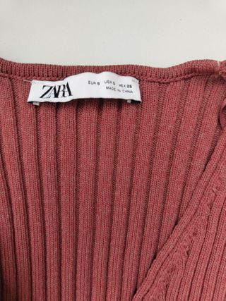 Jersey Missoni Vintage + Jersey Zara Rosa