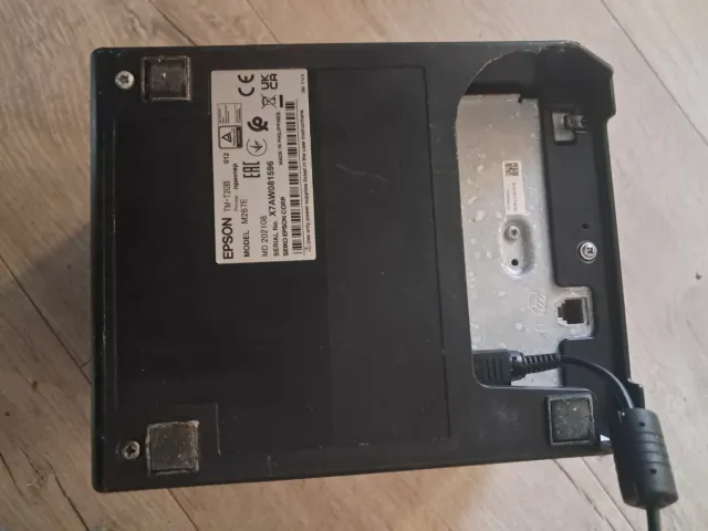 Impresora de Tickets Epson Negra