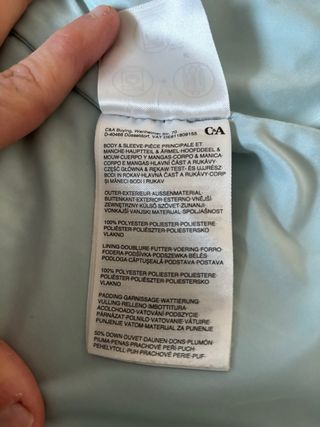 Chaqueta Anorak Niña Azul talla 146