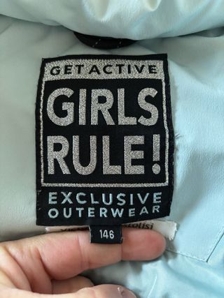 Chaqueta Anorak Niña Azul talla 146