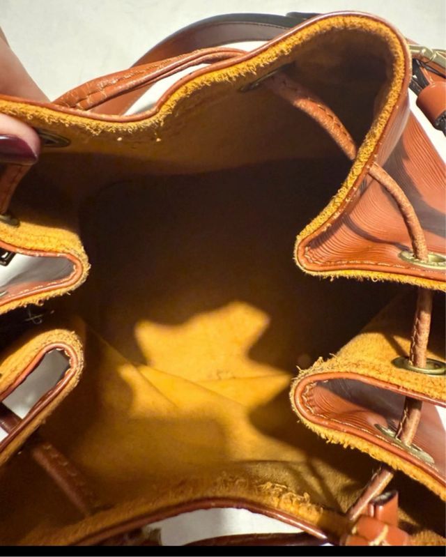 Bolso Louis Vuitton Epi Cuero Marrón