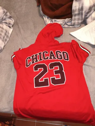 Camiseta con capucha Chicago Bulls Talla L