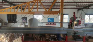 Tronzadora Honga 300 con topes