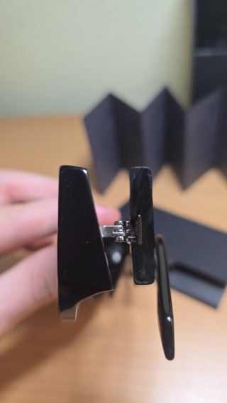 Gafas de sol Prada negras.