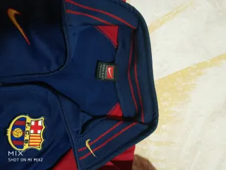 Chaqueta chándal FC Barcelona Nike Azul/Rojo