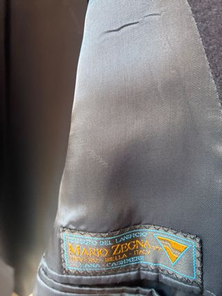 Chaqueta de traje azul marino hombre