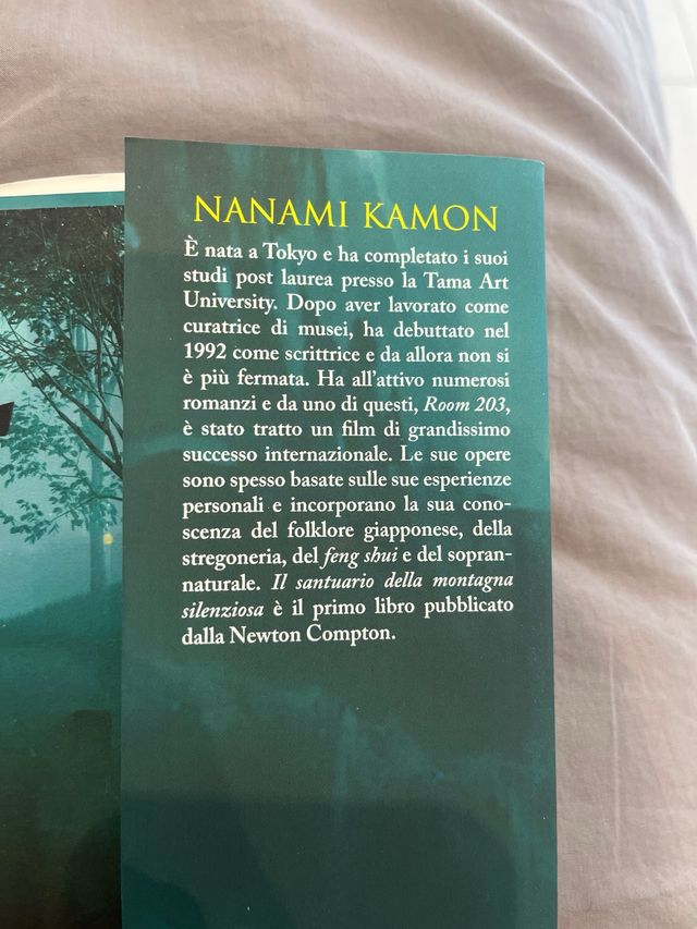 libro "il santuario della montagna silenziosa"